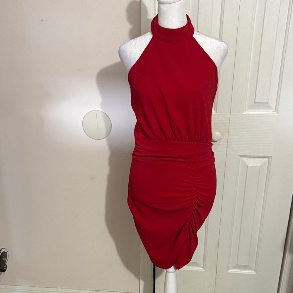 AX Paris Bold Red Mini Dress